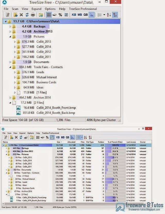 TreeSize Free : un logiciel pratique pour visualiser facilement la taille de vos dossiers