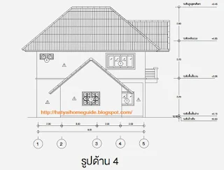 แบบบ้านปฏิทินตราช้าง บ้านสองชั้น 3ห้องนอน 3ห้องน้ำ พ.ศ 2556 [2]