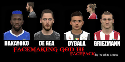 PES 2017 Faces by The White Demon