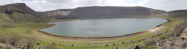 Narli Gol (lago vulcanico a forma di cuore)-Cappadocia