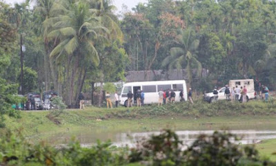 নাসিরপুরে ফের অভিযানে থেমে থেমে গুলি-বিস্ফোরণের শব্দ