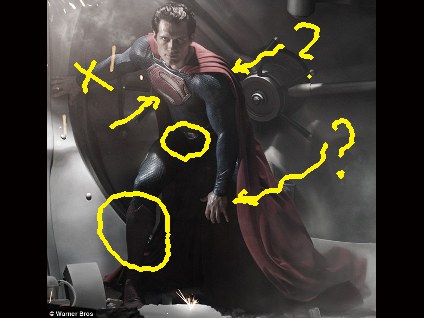 the new Superman costume