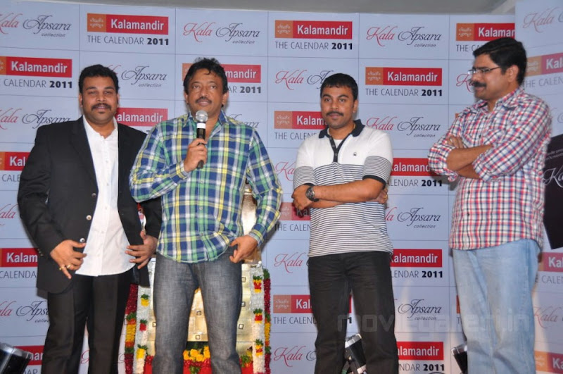 RGV Launches Kalamandir Calendar  Photo Gallery cinema gallery