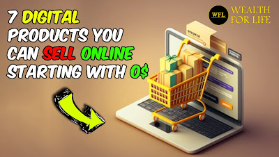 7 digital products you can sell online starting with 0$