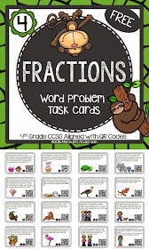 https://www.teacherspayteachers.com/Product/Fractions-Word-Problem-Task-Cards-FREEBIE-1786855