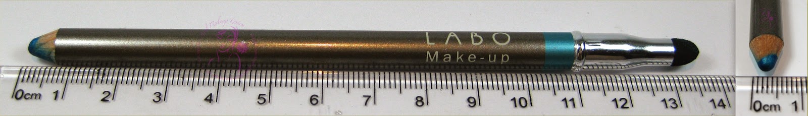 Labo Make-Up - Fashion Treatment Eye Pencil n° 12 -Turquoise/Turchese - dimensioni