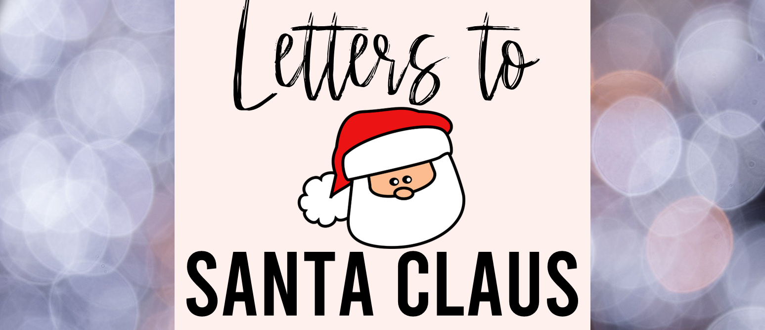 Letters to Santa Writing Craft with letter writing templates and various page toppers for Kindergarten and First Grade