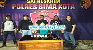 Diduga Miliki Shabu, Tim Puma I Polres Bima Kota Ciduk Seorang Pemuda Asal Rastim