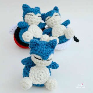 PATRON GRATIS SNORLAX | POKEMON AMIGURUMI 35116