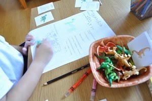 Dinosaur Cards and Worksheets (Free Printable)