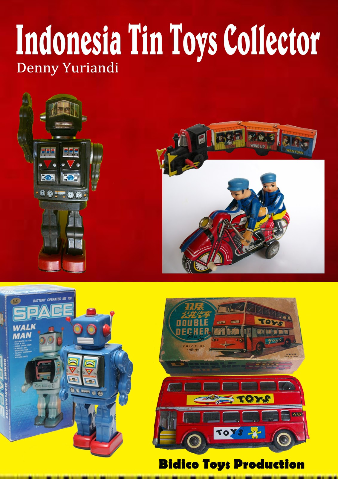 serba vintage Indonesia  Tin Toys  Collector First Edition 