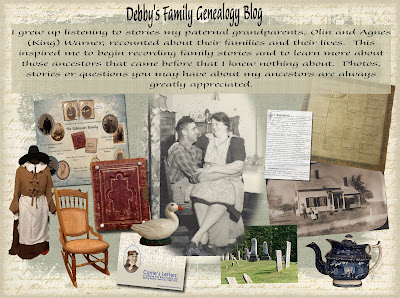 Debby's Family Genealogy Blog