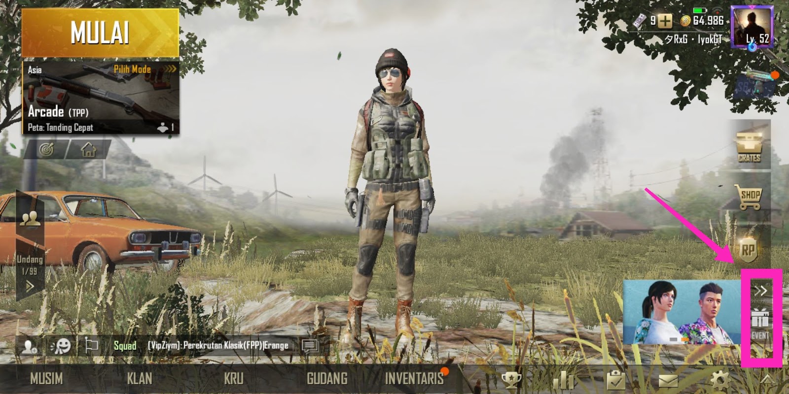 Cara Mendapatkan Skin UMP Crashing Waves Di Event Songkran PUBG