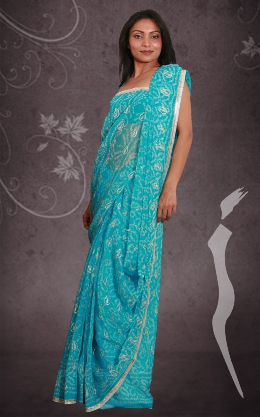 Bandhani Saree - Bandhani Saree Designs Latest Collection