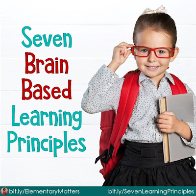Seven Brain Based Learning Principles: Here are seven of the important points I've learned about the brain, and how we can help brains learn!