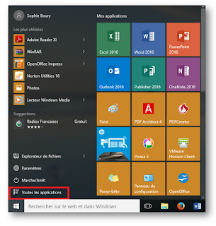 sb astuces - Windows 10 - épingler une application à la barre des tâches 2