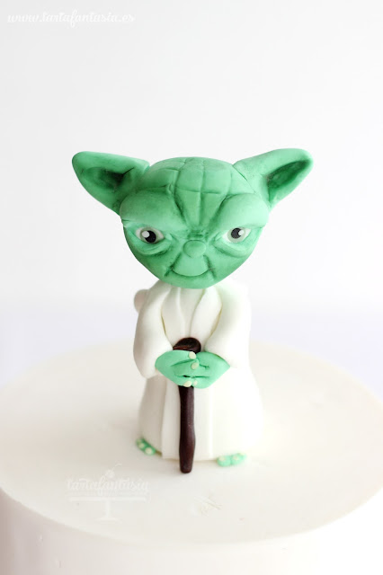 Tutorial Yoda de fondant