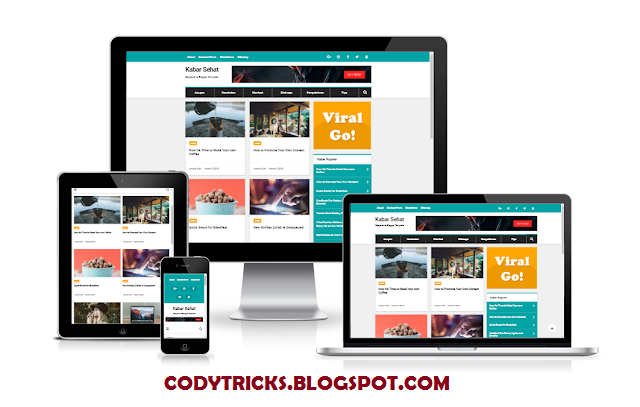 Viral Go Responsive Blogger Template Free Download