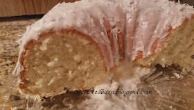 Eclectic Red Barn: Half Coconut Bundt Cake 