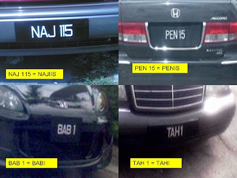 pilih no plat kereta