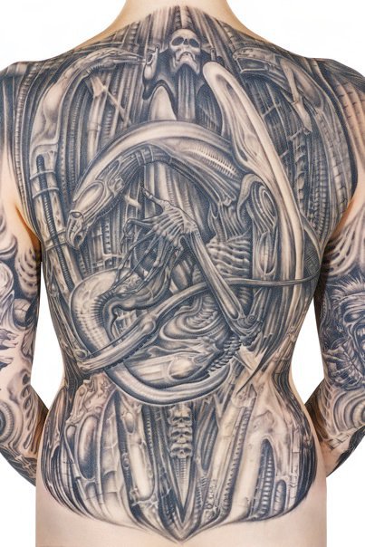 Full Back Tattoos