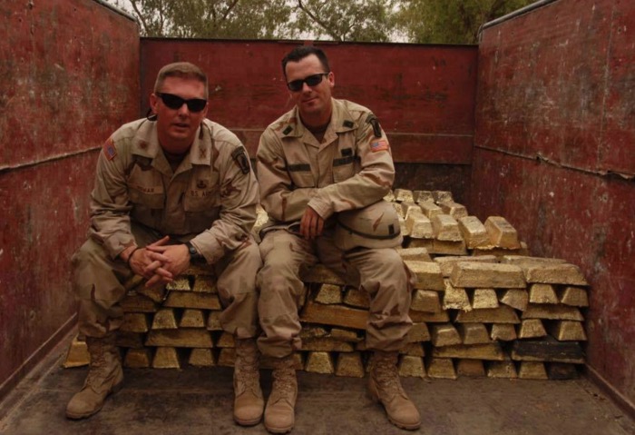 Banyaknya Emas Iraq yang Dicuri Amerika 