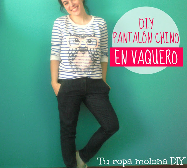 DIY pantalón chino