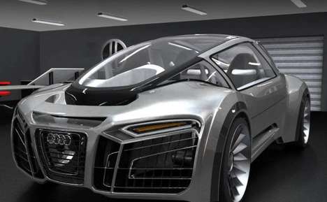 The Audi Hydron Amphibious Super Cars