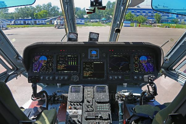 Mil Mi-38 cockpit