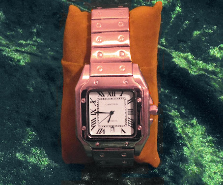 Cartier Santos in Roségold