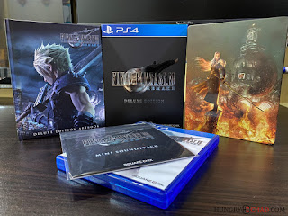 Final Fantasy VII Remake Deluxe Edition Unboxing