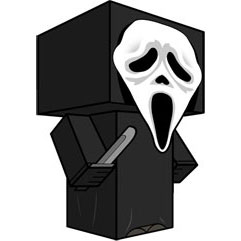 Scream Ghostface Papercraft