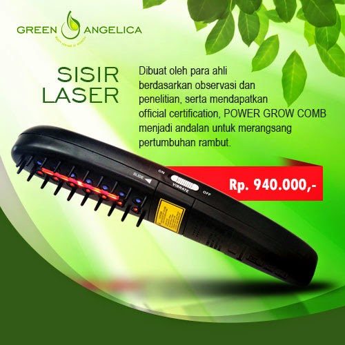 sisir laser anti rontok