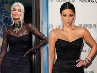 Kim Kardashian Reveals She Re-Wore A 2011 D&G Dress For Kourtney's Wedding: Before and After Photos