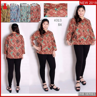 Hnb283 Model Dress Ukuran Besar Jumbo Batik Bigsize Bmg Shop