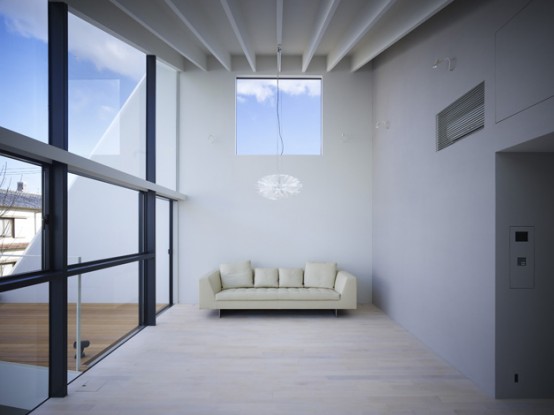 Minimalist Living Room Japanese Wrap House