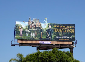 Miss Peregrines Home for Peculiar Children billboard