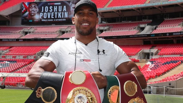 Anthony Joshua to defend his World Heavyweight Title at Wembley this Saturday