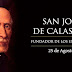 Hoy Conmemoramos a San José de Calasanz [25 de Agosto]