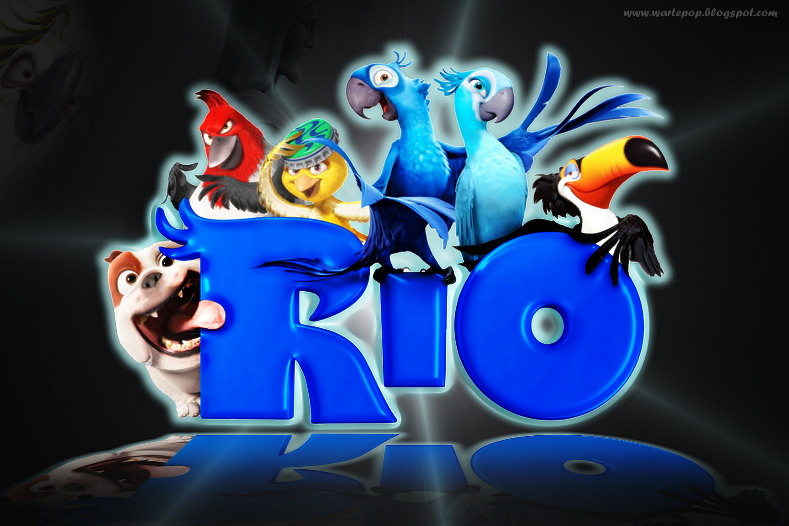 rio wallpapers jpg wallpapersku rio angry bird movie wallpapers