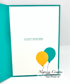 Nigezza Creates with Stampin' Up! Birthday Bonanza New Baby Card