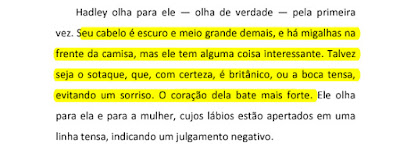 descrição de Oliver A  Probabilidade Estatística do Amor a Primeira Vista