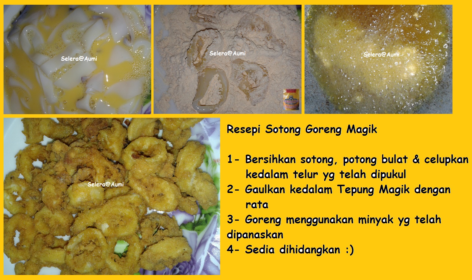 Aumibeez.blogshop: Koleksi Masakan Tepung Magik