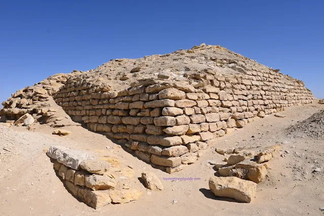 The Seila Pyramid andFag el-Gamous cemetery