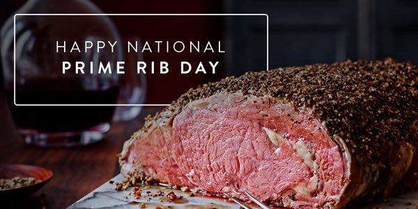 National Prime Rib Day Wishes Beautiful Image