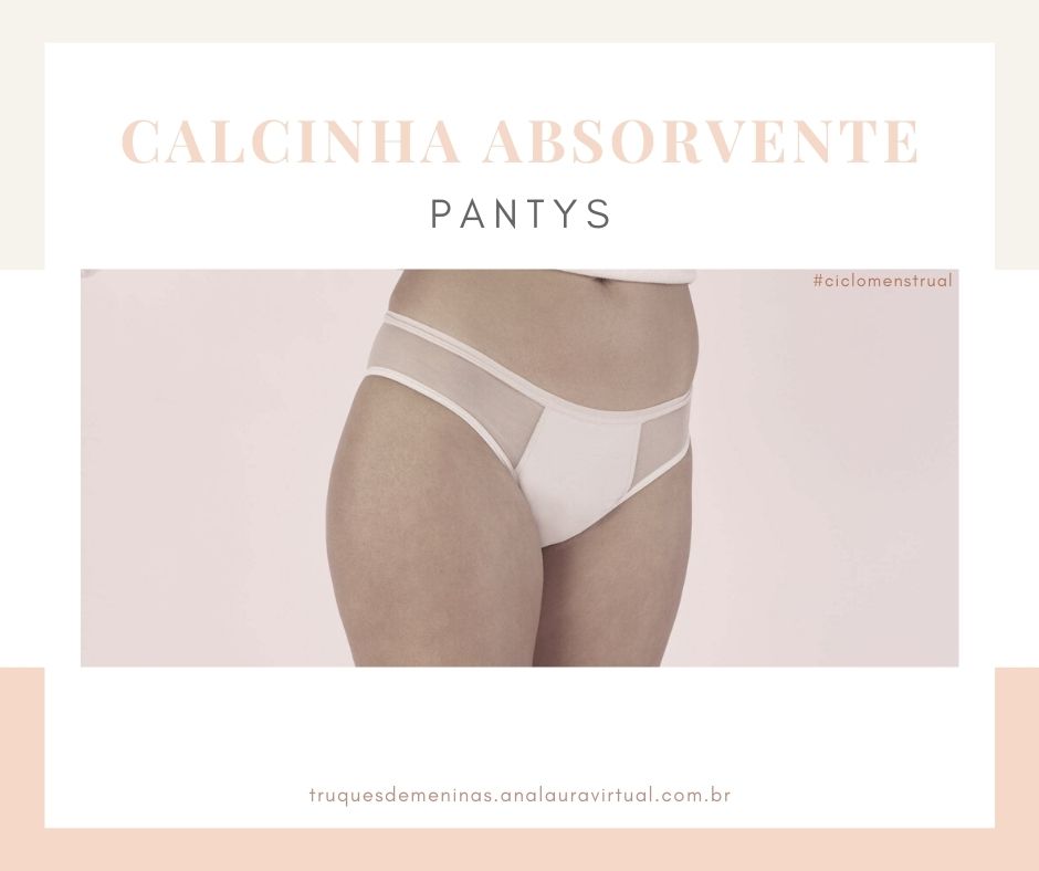 calcinha absorvente pantys resenha truques de meninas