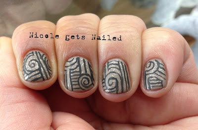 Art Deco Nail Art