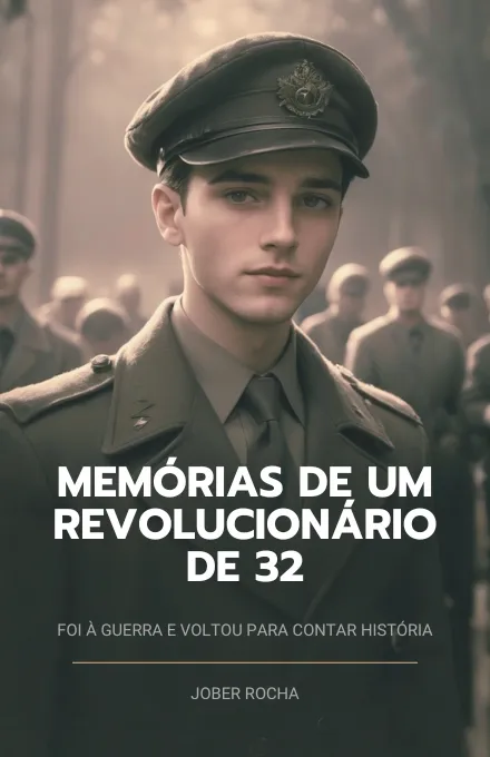 Capa de Memórias de um Revolucionário de 1932, de Jober Rocha