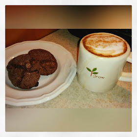 Coconut Chocolate Chip Chai Hot Chocolate Cookies by tinsnips & scissors