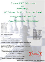 16 a 20/05/2018 - Aberto de Xadrez das Três Fronteiras - Foz do Iguaçu - R$  30.000,00 em prêmios! - FEXPAR - Federação de Xadrez do Paraná